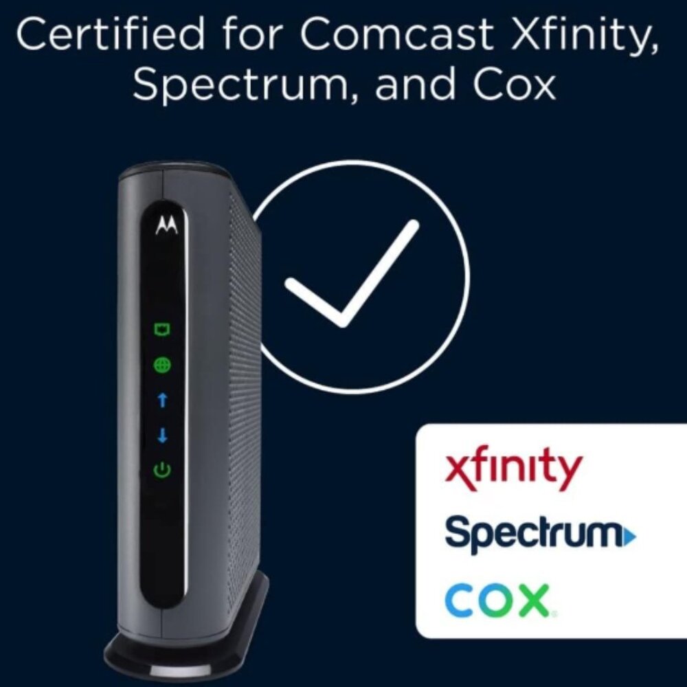 🙌 2/$55 MOTOROLA 16x4 Cable Modem Model MB7420 686 Mbps DOCSIS 3.0 $75.00